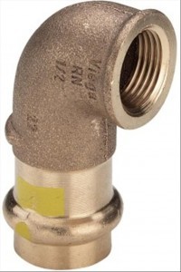 [VIEGA 345 846] PERS GAS COUDE 1/2F X 18MM