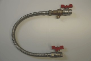 [06 0821] 24 75 15 0400 - VULFLEXIBEL 1/2 CA B GEKEURD 400MM PETIT