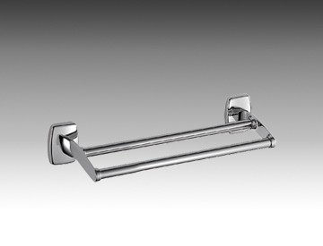 [INDA A2219C  CR] A2219CCR - INDA EXPORT HANDDOEKHOUDER DUBBEL 65 CM CHROOM