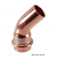 [PS5121 22] 628376 - PERS SOLAR COUDE 45° MF 22MM