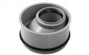 [AIR VPE 174] 11050IR - AIRFIT INBOUWREDUCTIE 110 X 50 GRIJS