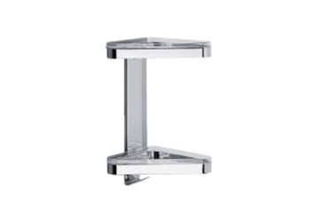 [INDA A04320 AL 02] A04320AL02 - INDA HOEKMAND DUBBEL MET 2 PLANCHETTEN IN PMMA