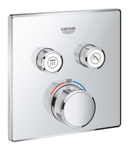  29124000 - GROHE  SMARTCONTROL INBOUW MET 2 UITGANGEN