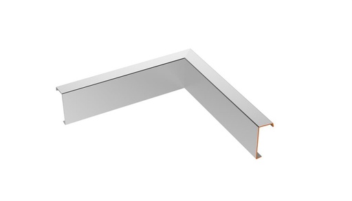 [023631] DRBIH060DRBRUT - DAKRANDPROFIEL BINNENHOEK 62/60 ALUMINIUM