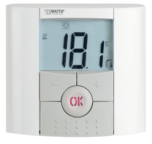 [0403603] WATTS THERMOSTAAT DIGIT. BELUX LIGHT 2 DRAADS
