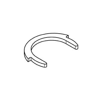 [4826600M] 4826600M - GROHE O CLIPS VOOR BEC MOBIEL (SET VAN 5 STUKS)