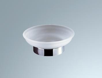 [INDA A58020 CR 21] INDA H2O CLASSIC ZEEPHOUDER STAAND MODEL CHR. + GESATINEERD SCHAALTJE