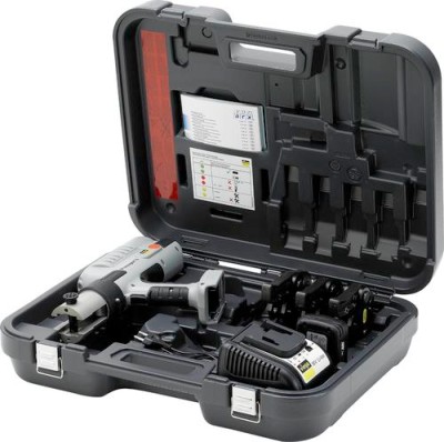 [VIEGA 612 016] VIEGA PERSMACHINE PRESSGUN 4E+KOFFER+BEKKEN 15-22-28 >>NIEUW<<