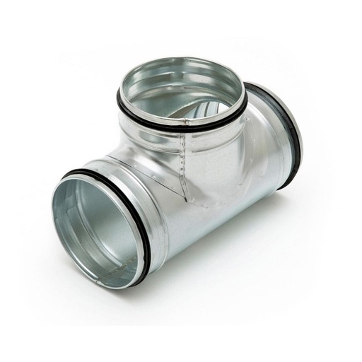 [02 232] TX 200 200 - SPIRAAL T-STUK 200MM MET DICHTING