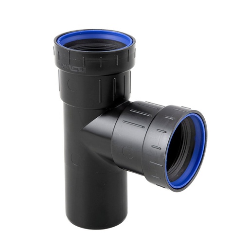 [11134 90] DB8790N - T-STUK ZWART PPC MFF 90MM 90°