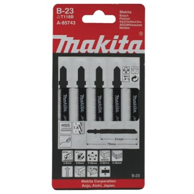 [MAKITA A 85743] A-85743 - MAKITA WIPZAAGBLAD SET B 23