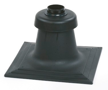 [703458] 0703458 - RENOLUX SCHOORSTEENOPSTAND ZWART 80MM PP120