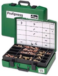 [VIEGA 603 762] VIEGA PERS KOFFER LEEG GEEL 