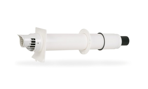 [0223155] 223155 - ROLUX MUURDOORVOER 80/125 PP-ALU  WIT