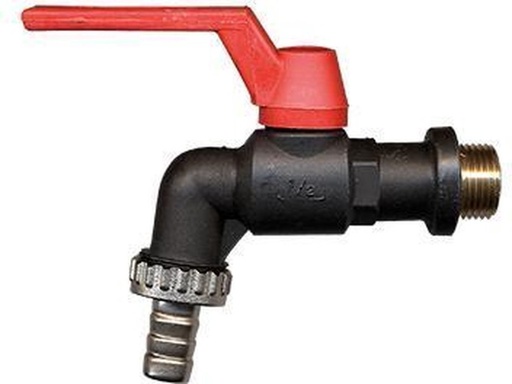 [7003 90] DUB DIENSTKRAAN NYLON ZWART 1/2M