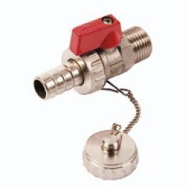 [21270 Z] 54741 - EURO AFLAATKRAAN 1/2 MES. ZONDER TEFLON (12)