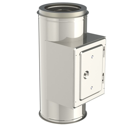 [023452 KD] 1-16-0300-150 - BUIS INOX DW 150-200MM + KUISDEUR