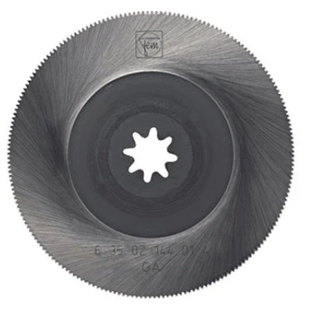 [635 02 144014] 63502144014 - FEIN ZAAGBLAD HSS ROND 85MM VERZONKEN