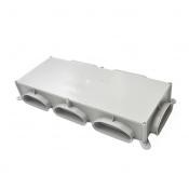 [010030205] 010.030.205 - BEG PROFI AIR VERDEELKAST OVAL DUCT 5XTUNNEL - 2X163/68