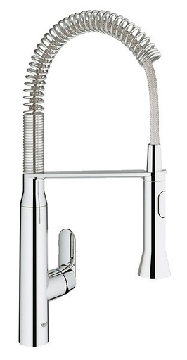 [31379DC0] 31379DC0 - GROHE  K7 KEUKENMENGKRAAN MET PROF. SPROEIER H539 SUPERSTEEL