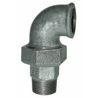 [NR 98 4/4 G] 98-6G - COUDE RACCORD 4/4 MF GALVANISE