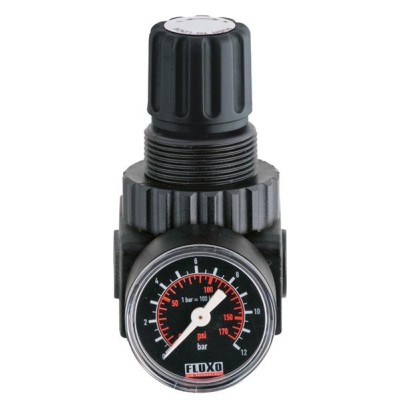 [119321] FX3200 - REGELBARE ONTSPANNER LUCHTDRUK MET MANOMETER 1/2 16bar