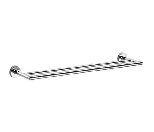 [A1019C CR] A1019CCR - INDA GEALUNA HANDDOEKHOUDER DUBBEL VAST 65 CM