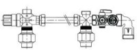 [016015011] 10800133 - ACV ALFA DELTA AANSLUITKIT