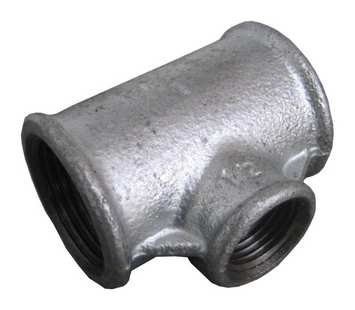 [4/4 1/2 3/4 G] NULL - T-STUK REDUCTIE 4/4 1/2 3/4 GALVANISE