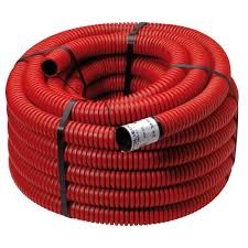 [9090 50] 011 0390279 - BUIS WACHT FLEX ROOD + TREKDRAAD 90/75 50M   ( prijs per meter ! )