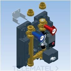 [10026369] 10026369 - WATTS POMPGROEP HKM 8180 VLOERVERWARMING + MENGMOTOR Yonos25/6