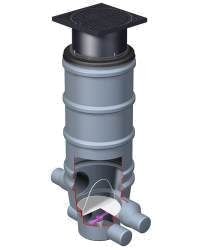 [A1770] KESSEL REGENWATERFILTER 400 VRIJE OPSTELLING