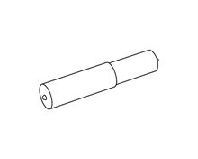 [INDA R03290] 698 - INDA O WC ROLHOUDERTJE PLASTIC