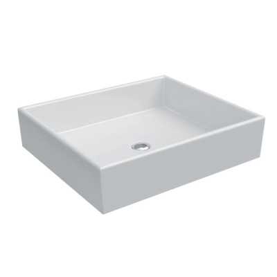 [K077601] K077601 - IDEAL STANDARD STRADA OPBOUWWASTAFEL Z. OVERLOOP 50 X 42 X 14CM