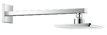 [GROHE 26 073 000] 26073000 - GROHE EUPHORIA HOOFDDOUCHE CUBE 150 INCL. DOUCHE-ARM
