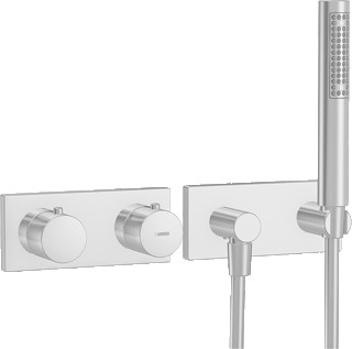 [4487 0060] 44870060 - HANSAMATRIX OPBOUWPAKKET 06 THERMOSTAAT-MENGKRAAN DN 15 (1/2")