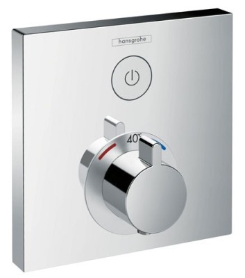 [15762000] 15762000 - HANS GROHE SHOWER SELECT AFWERKSET VOOR INBOUWTHERMOSTAAT VOOR 1 SYSTEEM CHR.