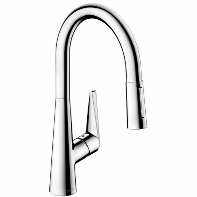 [72813000] 72813000 - HANS GROHE TALIS S 200  KEUKENMENGKRAAN CHR + UITTREKBARE VUISTDOUCHE