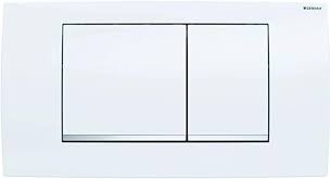 [115.899.KJ.1] 115.899.KJ.1 - GEBERIT DUWPLAAT TWINLINE OMBOUW WIT CHROOM