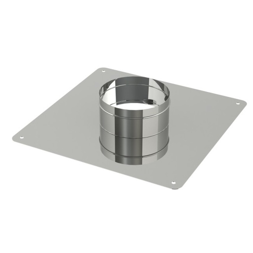 [023802] 2-32-0400-155 - AFWERKINGSPLAAT INOX FLEXIBEL 155MM