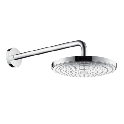 [26470000] 26470000 - HANS GROHE HOOFDDOUCHE SELECT S 240 2JET MET DOUCHEARM 39CM ECO SMART 9L/MIN - WANDMODEL CHR.