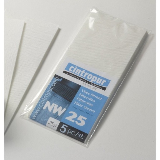 [06 217] FWVC100NW250 - CINTROPUR VLIES NW25 100µ SET 5ST