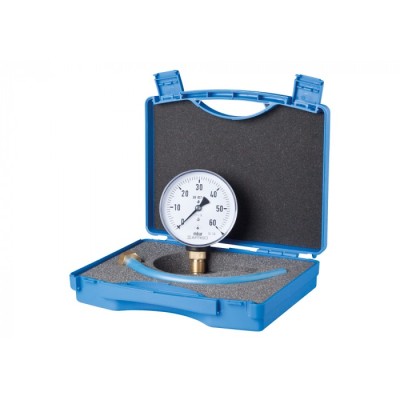 [17160] 171600A - EURO GAS SET BLAUWE KOFFER 0-160mBAR 1/2