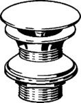 [VIEGA 492 571] VIEGA LAVABO SCHACHTVENTIEL VISIGN V1 NIET AFLSUITBAAR 5/4 LENGTE 50