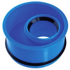 [AIR VPE 1652] 10975IR - AIRFIT INBOUWREDUCTIE 90 X 75 BLAUW VOOR DIKWANDIGE BUIS