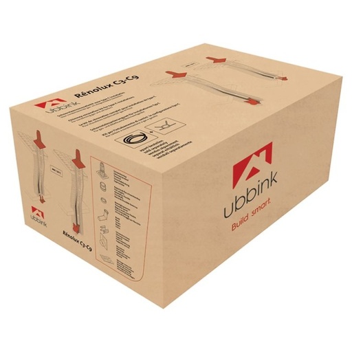 [121177] 121177 - RENOLUX KIT OPTIMAZ/HR TOP 80MM MUUR/PLATDAK 12.5m FLEX new 2021