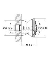 [27067000] 27067000 - GROHE ZIJSPROEIER RELEXA 65 CHR.NORMAAL - MASSAGE