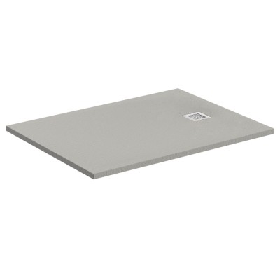 [K8227FS] K8227FS - IDEAL STANDARD DOUCHETUB ULTRA FLAT S 120 X 80 CONCRETE GREY