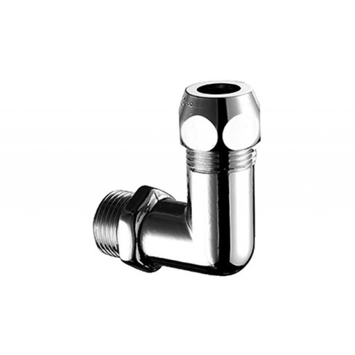 [06 416 06 99] 064160699 - SCHELL COUDE CHROME 1/2M  12MM