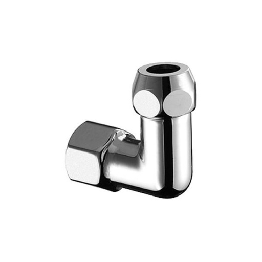 [06 423 06 99] 064230699 - SCHELL COUDE CHROME 1/2F  12 MM